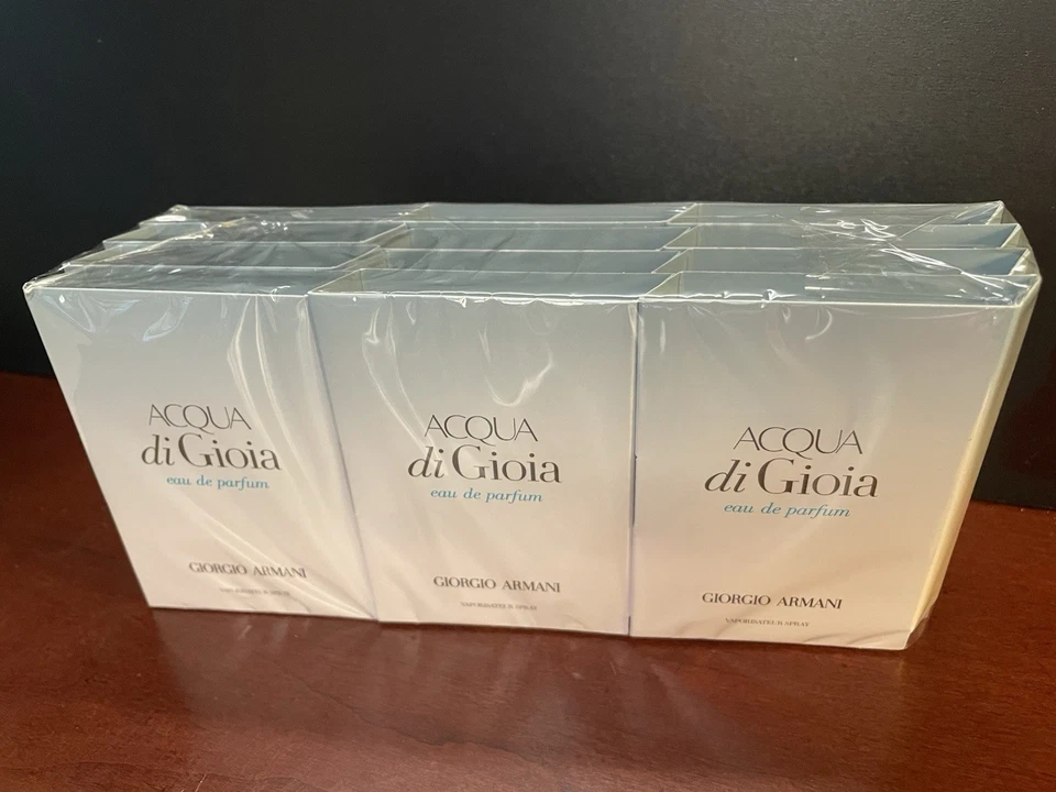 Lote de 12 aerosoles de muestra Acqua Di Gioia EDP de Giorgio Armani - Fragancia de mujer" Foto 2 de 4
