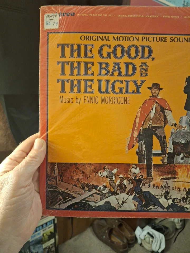 The Good The Bad And The Ugly Ennio Morricone 1968 United Artists UAS 5172 VG SW - Image 2 of 4