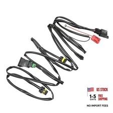 12V Universal Fog Light Wiring Haeness Kit 12V 40A Power Relay for Most