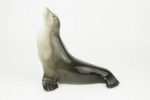 Vintage Lomonosov USSR Seal Sea Lion Figurine c1970's FB - Picture 3 of 8