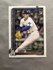 Roki Sasaki 2025 Topps Update #US199 Los Angeles Dodgers Rookie