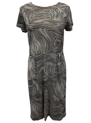 illusion dress black and white Grace Illusion Maxi Dress