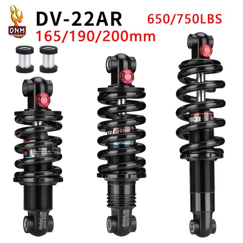 DNM DV22AR MTB Coil Spring Rear Shock – 165/190/200mm 650/750LBS New - Bild 1 von 12
