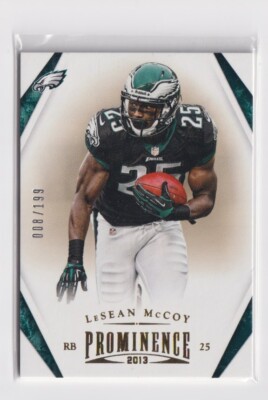 PROMINENCE GOLD LeSean McCoy /199 EAGLES PITT