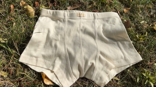 Ropa interior bóxer sostenible de algodón orgánico para hombre 100% libre de químicos mediana - Vídeo 1 de 1