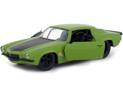 DOM'S 1973 CHEVROLET CAMARO F-BOMB GREEN FAST & FURIOUS 1/32