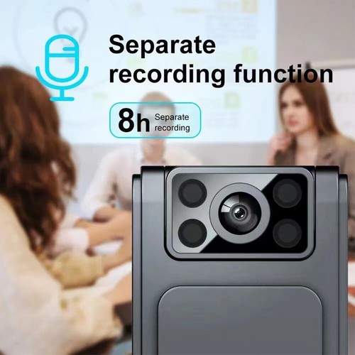 HD 1080P Mini Body Worn Camera IR Night Vision Wearable Mini Camcorder with Clip - Picture 4 of 18