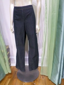 Bisou-Bisou-Dark-Denim-Jeans-Size-16-XL-Michele-Bohbot-Stetch
