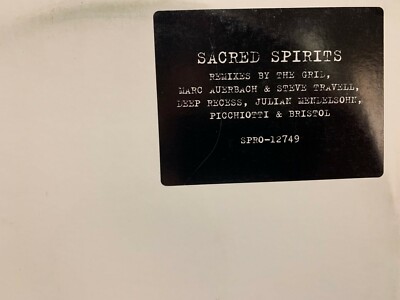 SACRED SPIRITS Yeha-Noha  2x12'' 1994 VIRGIN SPRO-12749 gatefold jacket DJ PROMO