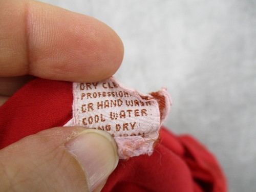 Vintage Monglow Kleid kleine Knopf Taschen Plissee bescheiden Netzdetail Praire - Bild 13 von 14