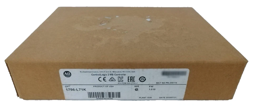 Allen Bradley 1756-L71K SER: B ControlLogix 2MB Controller - Imagen 2 de 3