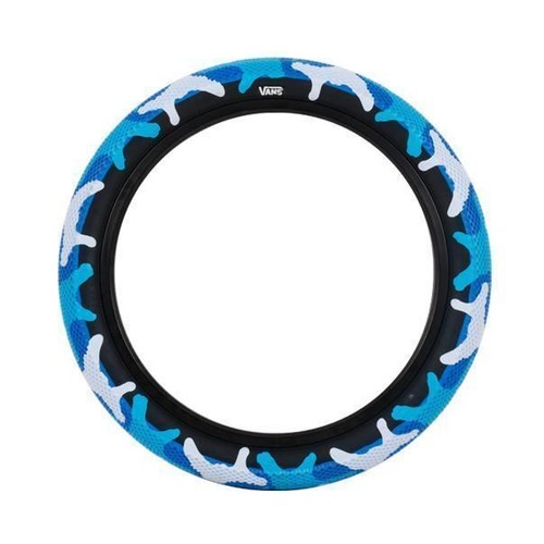Cult x Vans 20 inch x 2.4" Tyre BMX Blue Camo