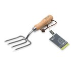 Burgon and Ball RHS Stainless Round Tine Fork