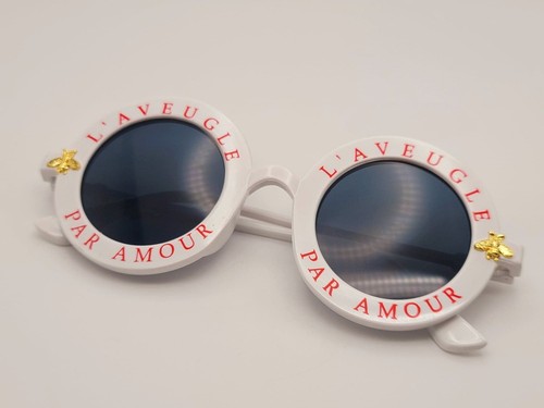 L’Aveugle Par Amour Round Bee Vintage Sunglasses | Trendy Sunglasses - Picture 12 of 18