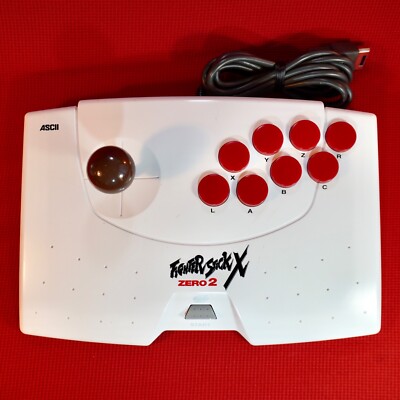 Sega Saturn Fighter Stick X Zero 2 ASC-0602C Capcom ASCII w