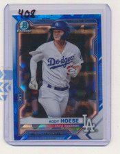2021 Bowman Chrome Sapphire Kody Hoese