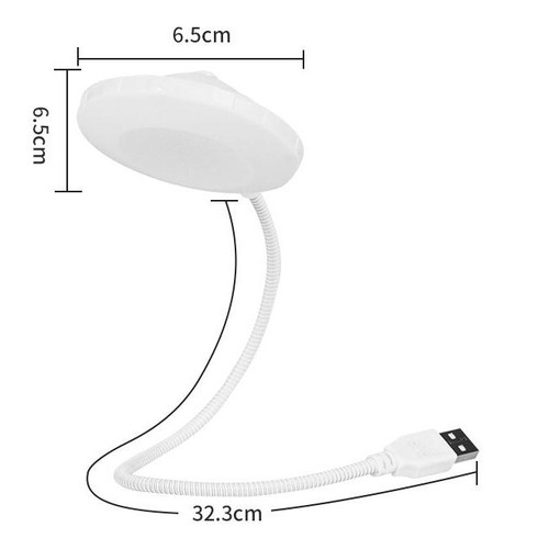 Astronaut UFO USB Powered LED Nachtlicht Schreibtisch Tisch Lampe für PC Notebook Laptop - Bild 11 von 14