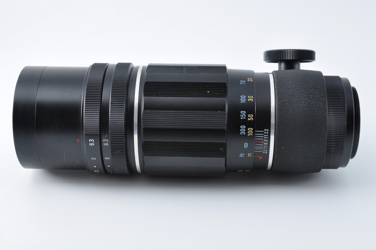 Asahi Pentax Tele Takumar 300mm F6.3 MF Lens Free Shipping