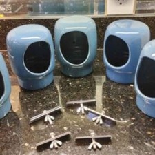 You  Me Ceramic Bird Cage Seed Feeders with Hardware