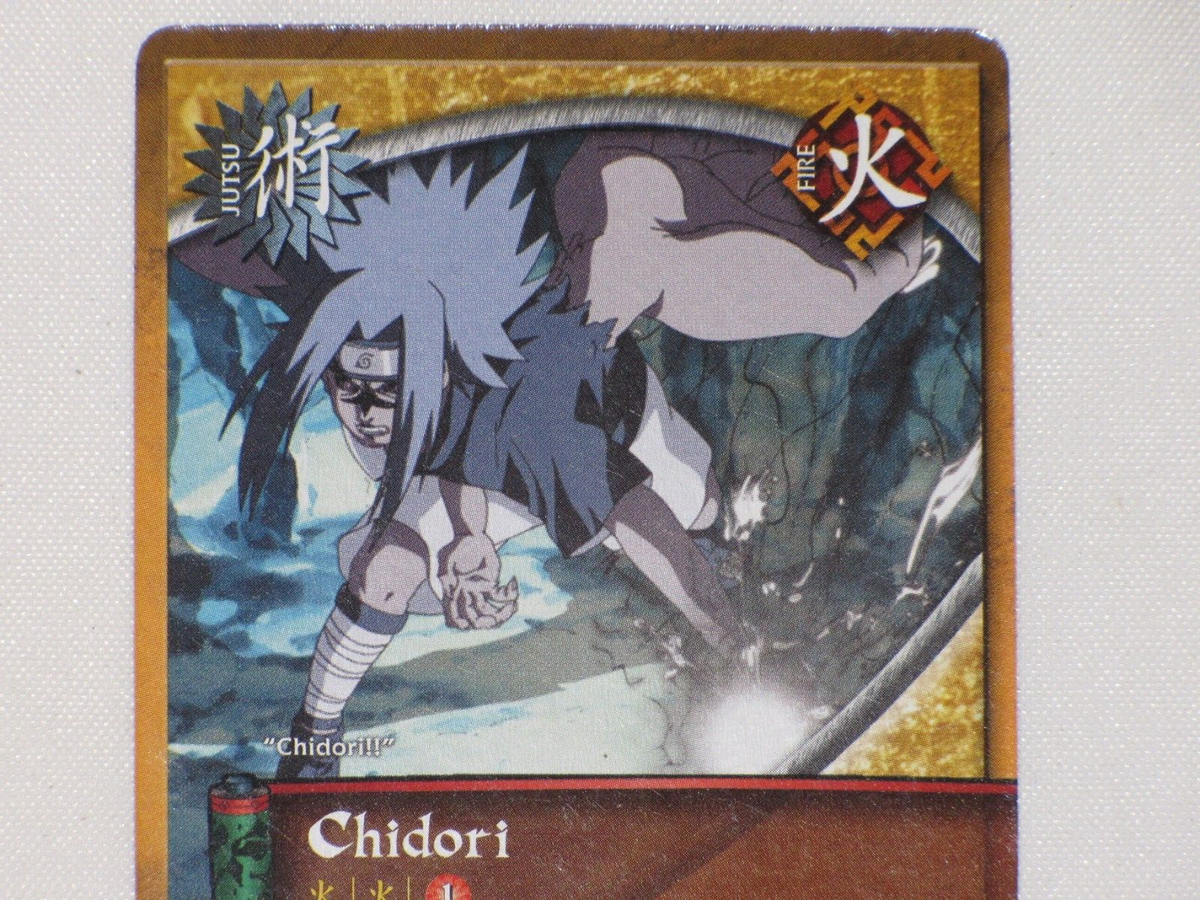 Naruto CCG Collectible Card Game Chidori J-259 Diamond Foil Naruto CCG Collectible Card Game Chidori J-259 Diamond Foil