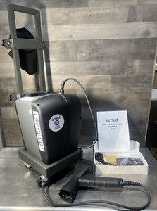 Emist EM360 Electrostatic Disinfectant Sprayer Cordless Roller Cart. Used Supply