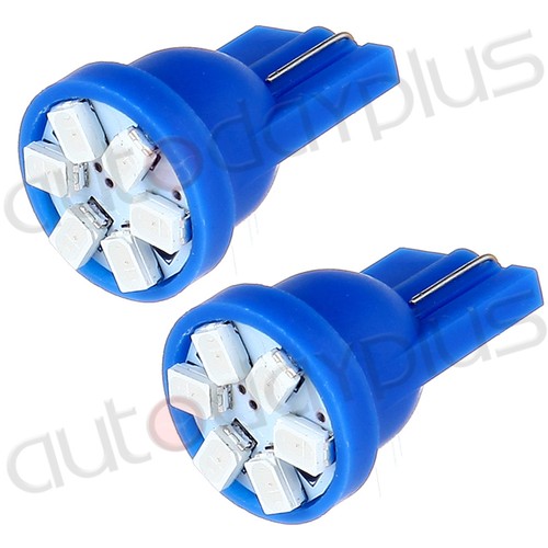 5pcs Cab Marker Clearance Clear Top Light w/ 194 12V LED Bulb for 1980-1997 Ford - Picture 8 of 10