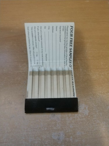 Skoal Bandit Tobacco Matchbook new - Bild 3 von 3
