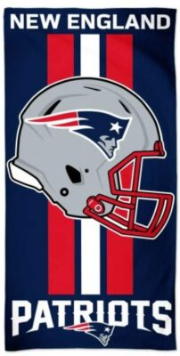 NFL Badetuch New England Patriots Towel Handtuch Strandtuch Helm 099606187529