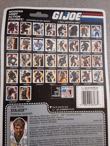 1988 Stalker Tundra Ranger G.I. Joe Neu - Bild 6 von 10