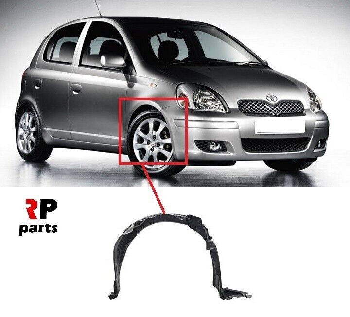 Kit Pare-boue Avant + Arrière Toyota Yaris Verso NCP2 1999-2005 – 4 Pièces, Référence 15V2004+15H2004, Neuf Universel