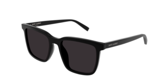 Gafas de sol Saint Laurent SL 500 001 negras cuadradas para hombre - Imagen 1 de 3
