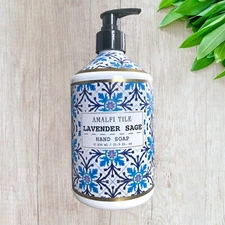 Home & Body Co.-Amalfi Tile-LAVENDER SAGE Luxury Hand Soap Pump-21.5 oz