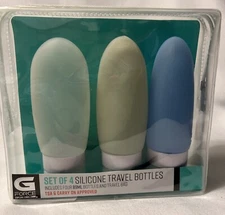 89ml Silicone Travel Bottle Traveling Size Jar Squeezable Refillable Accessories