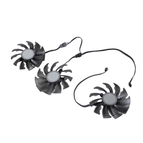 82MM Cooling Fan Graphics Card Cooling Radiator 4Pins for RTX3070ti 3080 3090 - Afbeelding 3 van 12