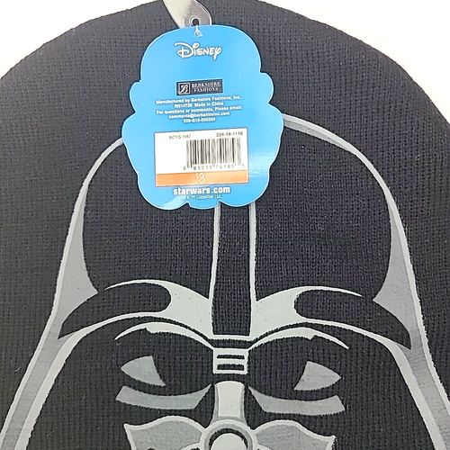 Angry Birds Star Wars Darth Vader Beanie Hat Cap Disney One Size - Set of 2 - Picture 6 of 23