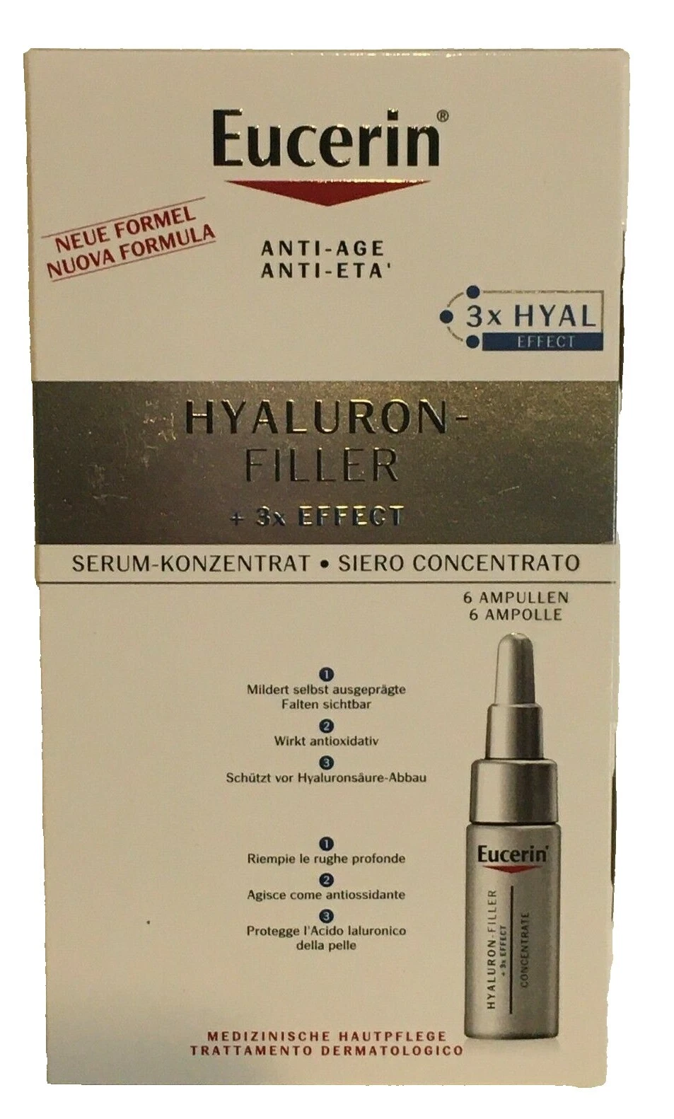 Eucerin Contains Hyaluronic Acid Wrinkle Fillers