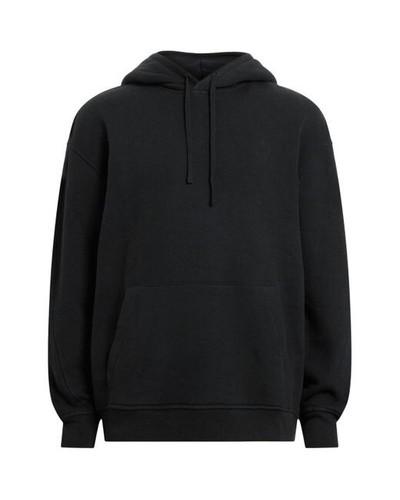ALLSAINTS Black Santi OTH Hoodie Kangaroo Pocket Side Hem Zip, Size L - Picture 13 of 13