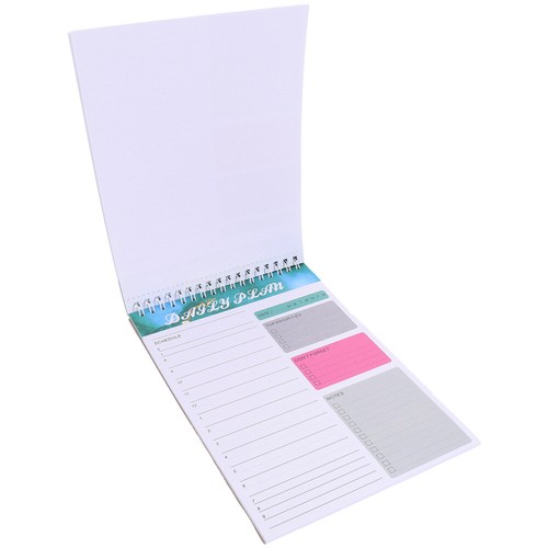 Schedule Planning Note Book Travel Work Daily Planner Notebook to Do Notepad - Picture 3 of 12