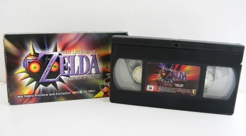 Legend of Zelda Majora's Mask N64 Preview VHS (2000) Toys R Us Banjo-Tooie Peek