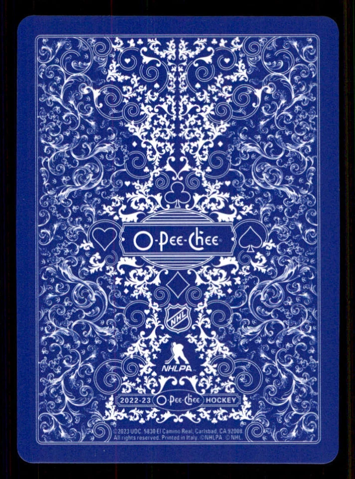 2022-23 O-Pee-Chee Playing Cards #3SPADES Dylan Larkin - Image 2 of 2