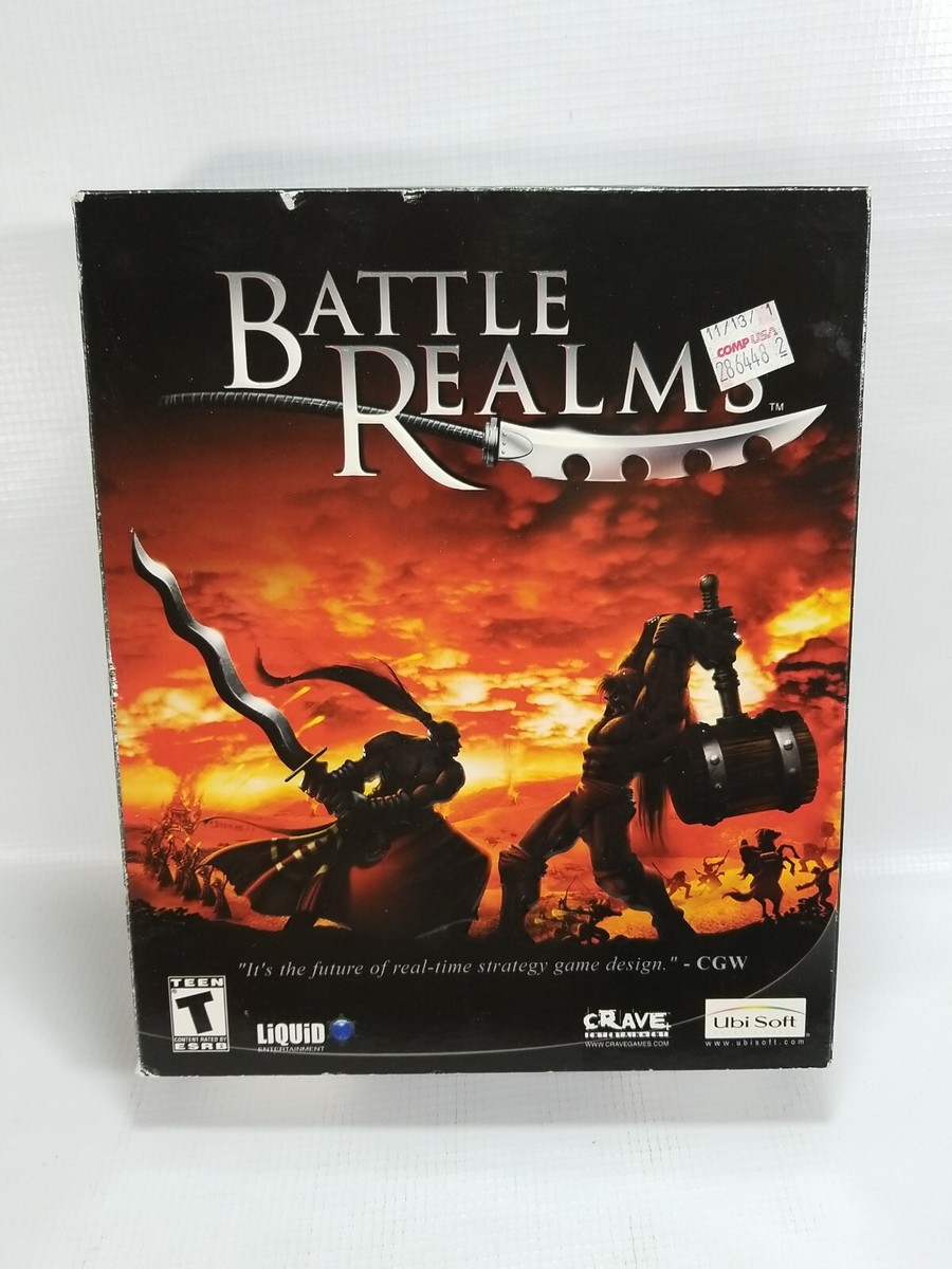 Battle Realms by Ubisoft - Vintage [Big Box PC, 2001] - NEW