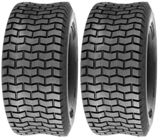 Two 16/750-8 16X7.50-8 Turf Tires D265 4Ply  Mower Tires 16 750 8, Long Lasting