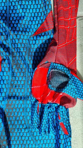 costume spiderman XL uomo vestito Spidey adulto ragno completa Amazing spider - Picture 7 of 12