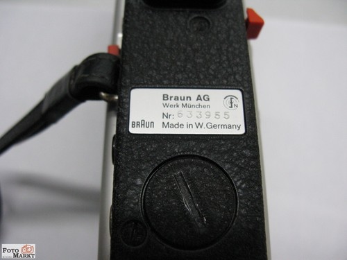 Cámara de película Braun Nizo S56 Super 8 S8 Schneider-Kreuznach Variogon 1:1,8/7-56 - Imagen 5 de 9