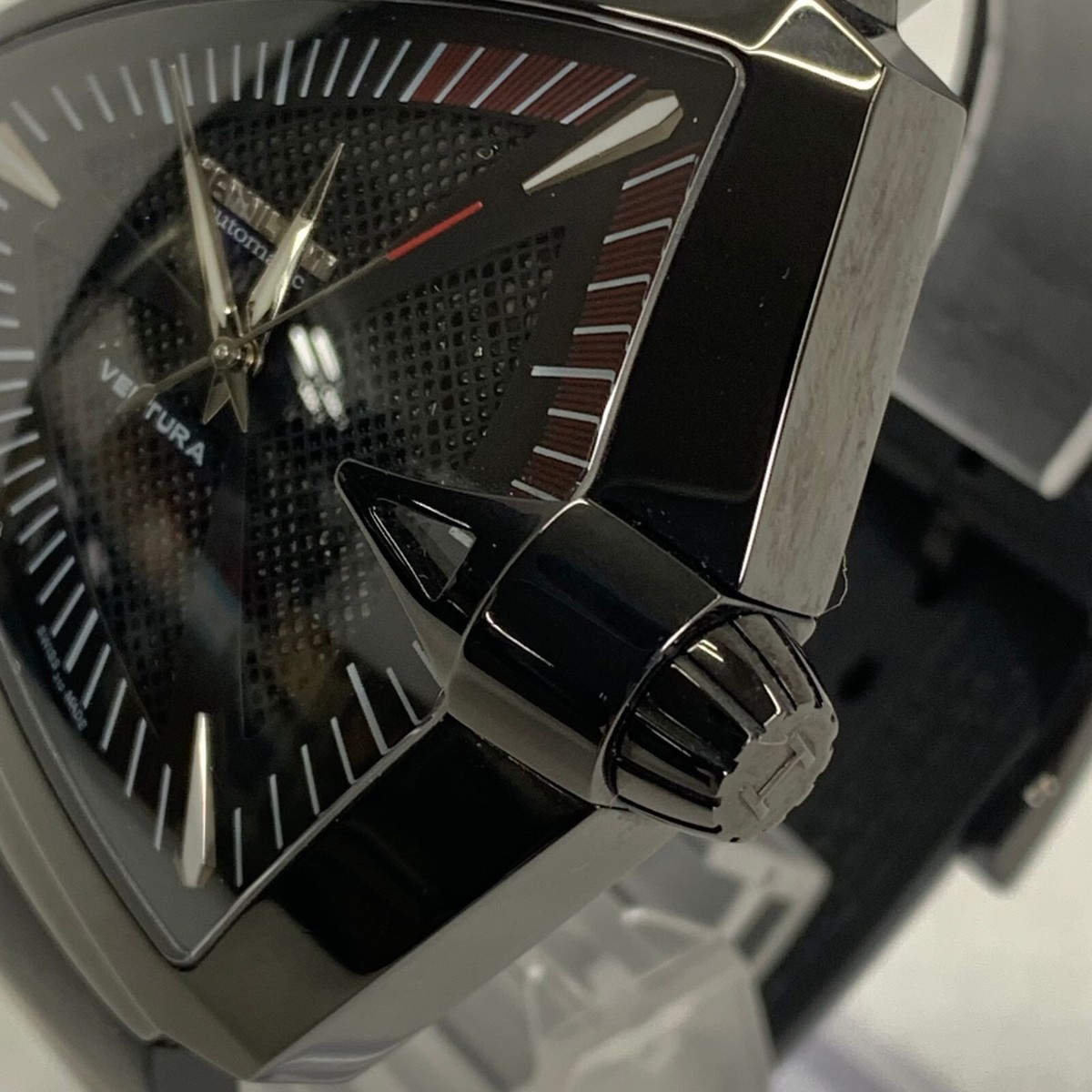 Hamilton Ventura Men's Black Watch - H246150 for sale online | eBay