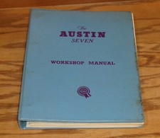 Original 1961 Austin Seven Mini & Cooper Shop Service Manual