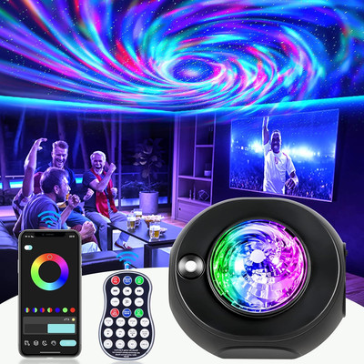 Star Projector Galaxy Light, Galaxy Projector for Bedroom with APP Remote Contro