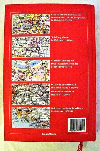 Straßenatlas 2000 Deutschland Europa Serges Medien 780 Seiten Neu Selten Rar - Bild 2 von 12