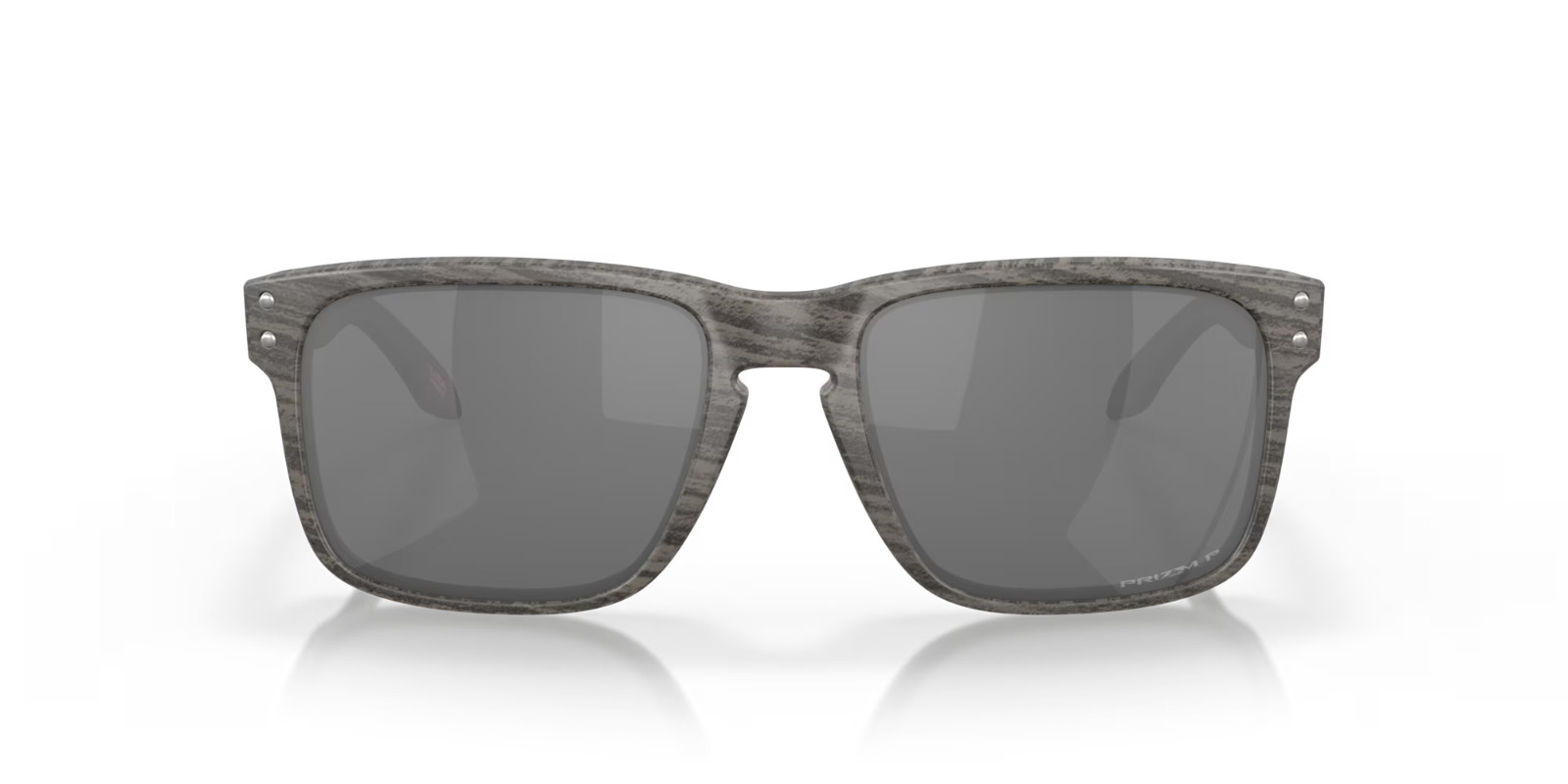 Oakley Holbrook POLARIZED Sunglasses OO9102-W955 Woodgrain W/ PRIZM Black Lens