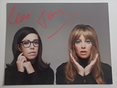 Flo und Joan - original signed Autogramm 8x10 (Musiker) *MIT NACHWEIS*